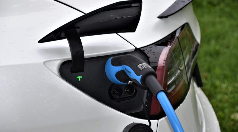 e-car station charger, Tesla automobile